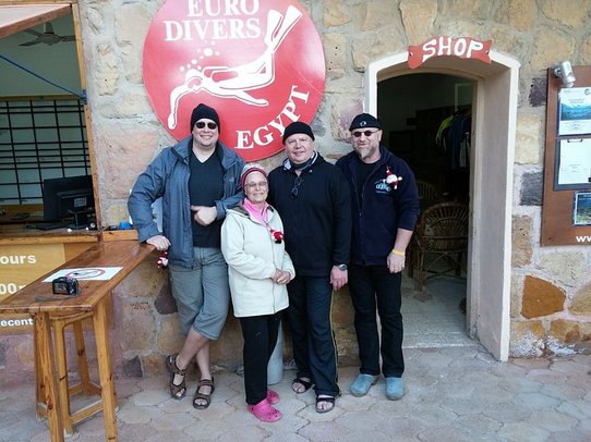 Zu Gast bei den Euro Divers in Ägypten 2015